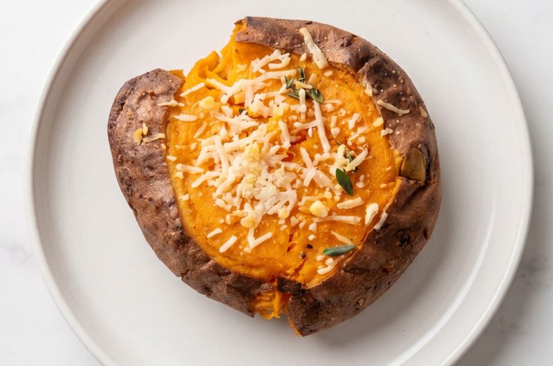 Smashed Sweet Potatoes