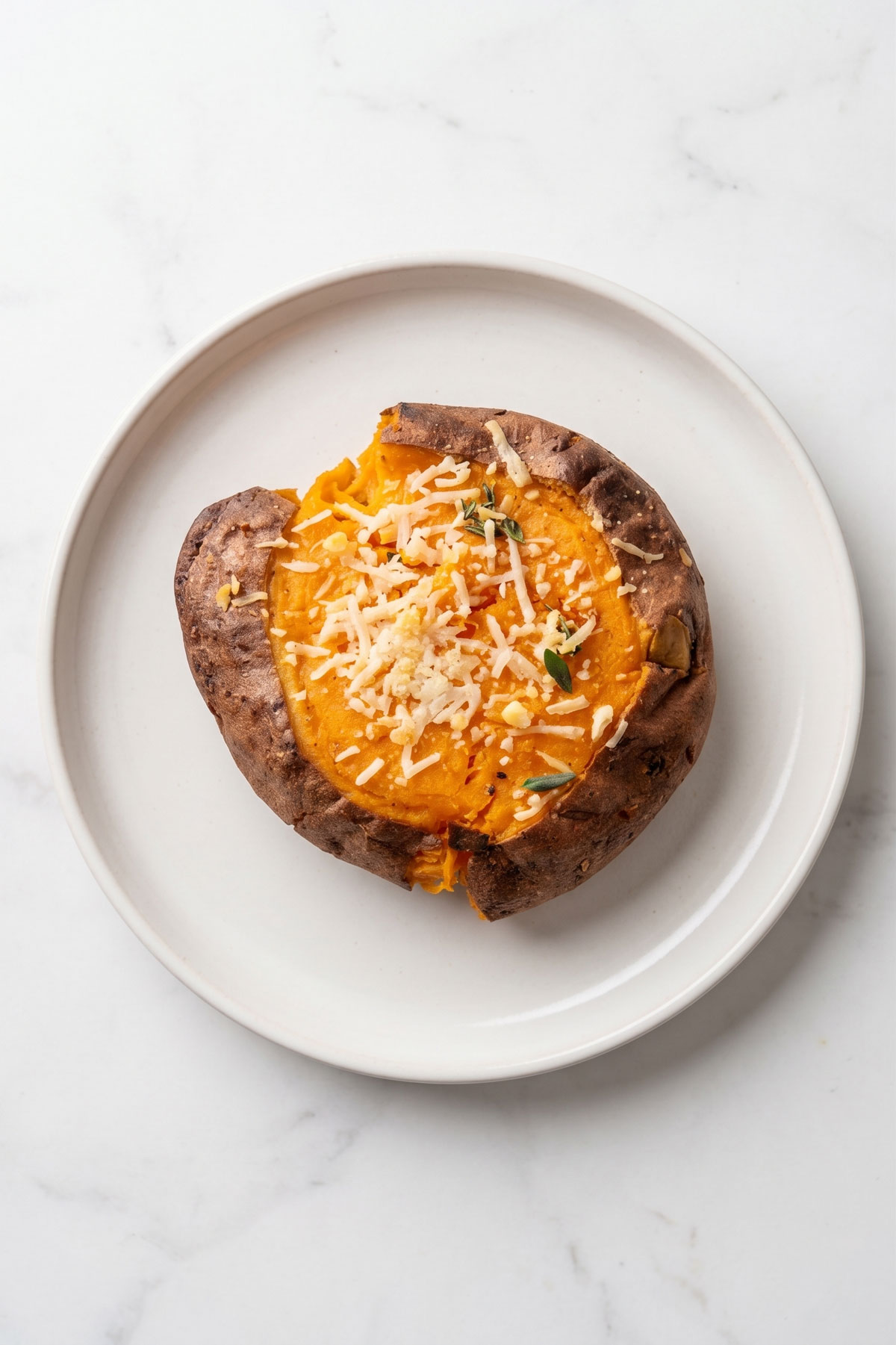 Smashed Sweet Potatoes