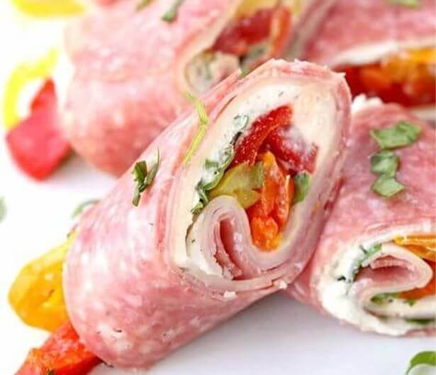 Italian Deli Roll Ups