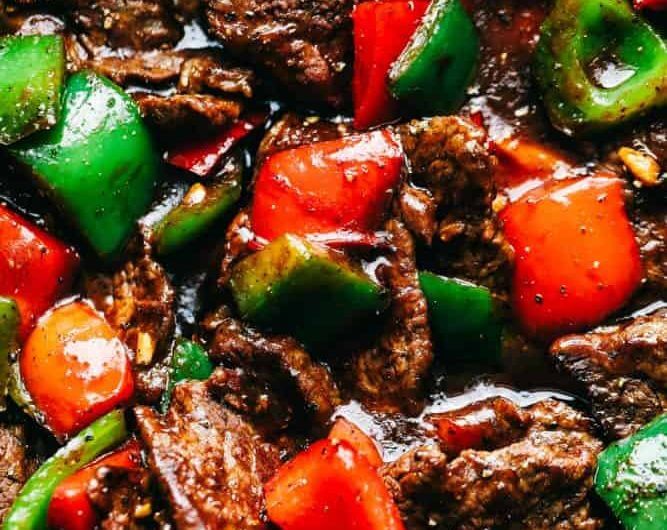20- Minute Pepper Steak Stir Fry