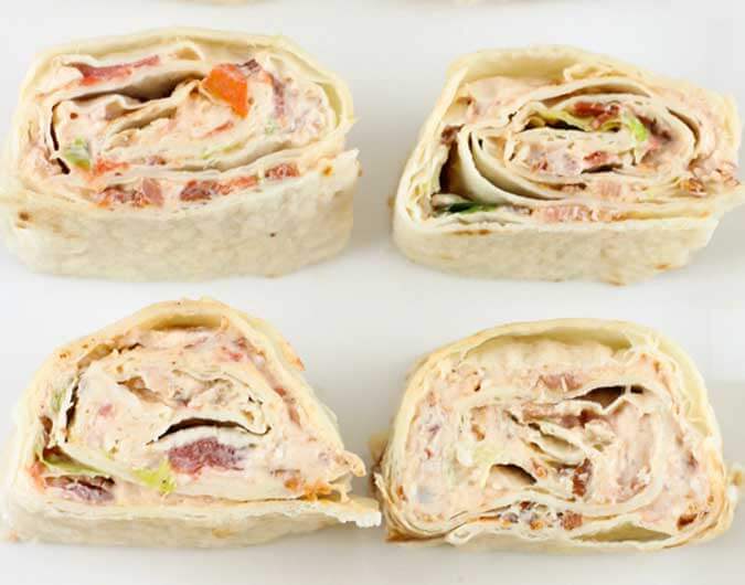 BLT Pinwheels