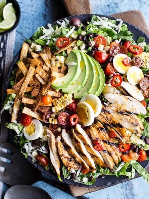 Mexican Grilled Chicken Cobb Salad