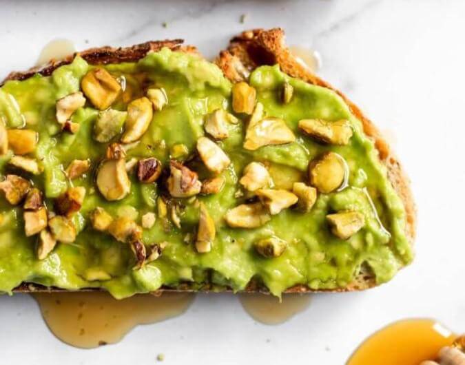 Pistachio Avocado Toast