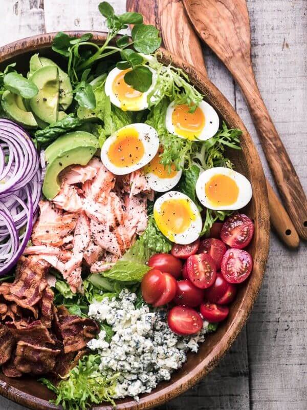 Salmon Cobb Salad