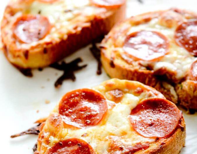 Texas Toast Garlic Bread Pizza