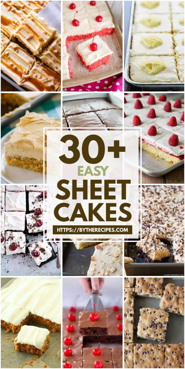 30 Easy Yet Delicious Sheet Cakes