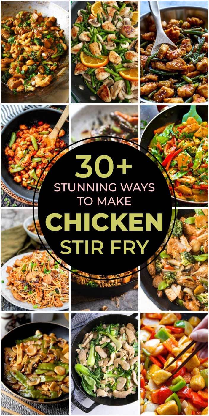 30 Stunning Ways To Make Chicken Stir Fry