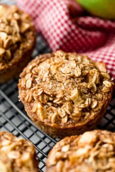 Apple Cinnamon Baked Oatmeal Cups - 30 “Must-Save” Recipes For Baked Oatmeal