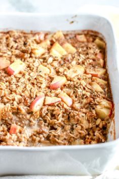 Apple Cinnamon Baked Oatmeal - 30 “Must-Save” Recipes For Baked Oatmeal