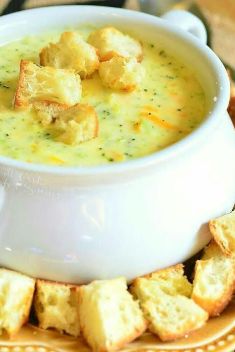 Asiago Broccoli Cheese Soup - 30 Cheese Soups To Get You Hooked