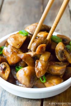 Asian Stir Fried Mushrooms - 25 Appetizing Recipes For Mushroom Stir Fry