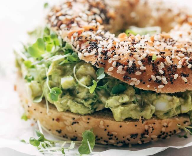 Avocado Egg Salad Sandwich