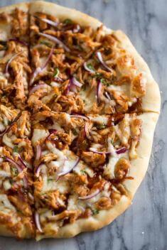 BBQ Chicken Pizza - 30 Incredibly Addictive BBQ Chicken Dishes