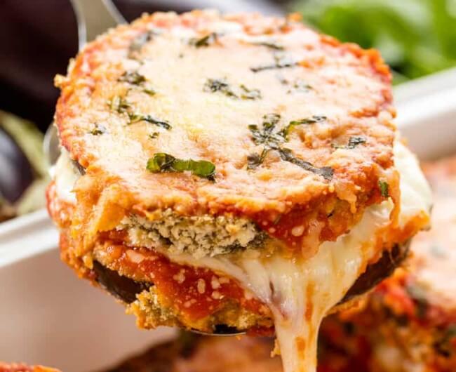 Baked Eggplant Parmesan