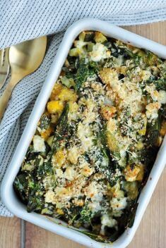 Baked Zucchini Spinach and Feta Casserole - Here Are 30 Best Dishes Made with Zucchini