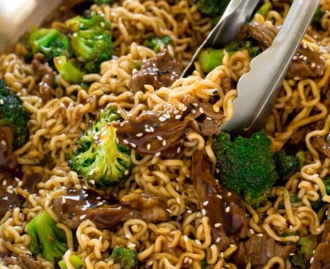 Beef and Broccoli Ramen