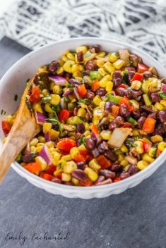 Black Bean and Corn Salsa - 20 "Irresistible" Mexican Appetizers