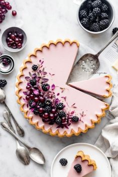 Blackberry White Chocolate Tart - 30 “Crave-Worthy” Tarts