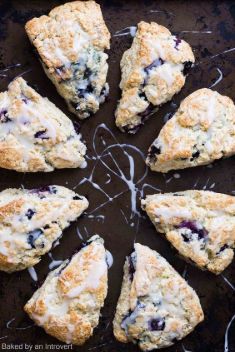 Blueberry Buttermilk Scones - 30 Healthy And Delicious Breakfast Scones