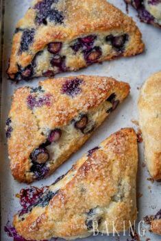 Blueberry Scones - 30 Healthy And Delicious Breakfast Scones