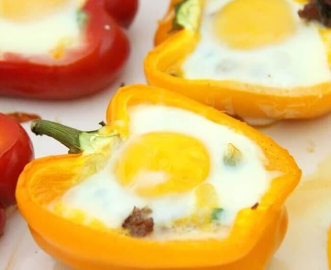 Breakfast Stuffed Peppers