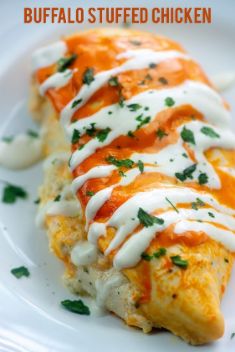 Buffalo Ranch Stuffed Chicken - 30 Incredibly Good Recipes For Chicken Breasts