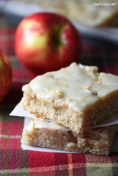 Caramel Apple Sheet Cake - 30 Easy Yet Delicious Sheet Cakes