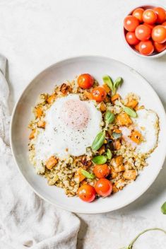 Cauliflower Breakfast Bowl - 25 Stunning Breakfast Bowls Loaded with Greens
