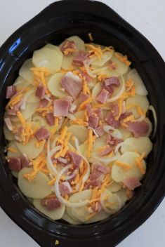 Cheesy Potato Ham Casserole - 30 Easy Yet Incredibly Good Dinners