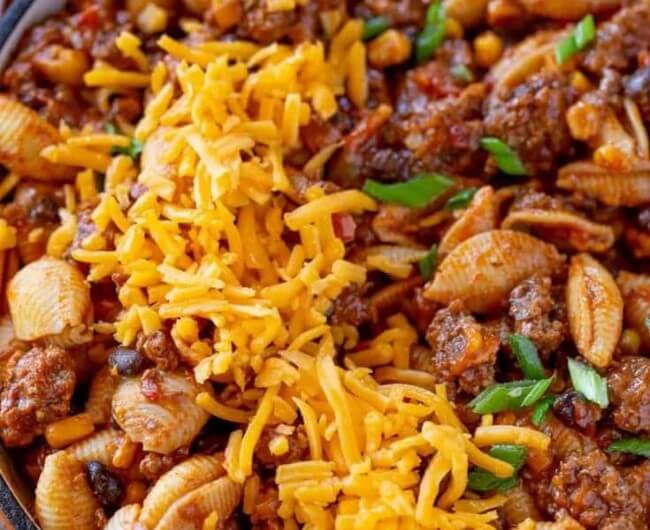 Cheesy Tex Mex Pasta