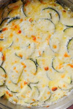 Cheesy Zucchini Gratin - Here Are 30 Best Dishes Made with Zucchini