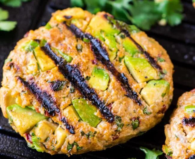 Chicken Avocado Burger