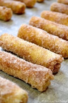 Cinnamon Cream Cheese Roll Ups - 30 Stunning Mexican Desserts and Snacks