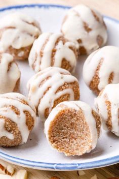 Cinnamon Roll Fat Bombs with Cream Cheese Frosting - 25 Fat Bombs To Jazz Up Breakfast and Snack