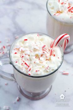 Copycat Starbucks Peppermint White Hot Chocolate - 20 “Taste-Teasing” White Hot Chocolate Cups