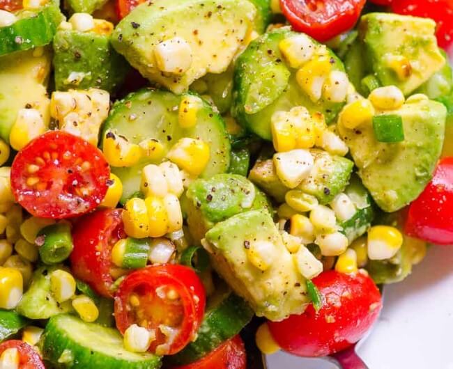 Corn Avocado Salad
