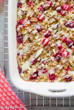 Cranberry Orange Baked Oatmeal - 30 “Must-Save” Recipes For Baked Oatmeal