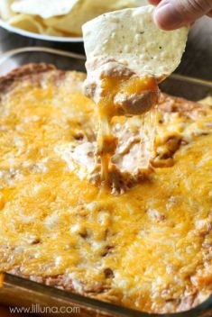 Cream Cheese Bean Dip - 20 "Irresistible" Mexican Appetizers