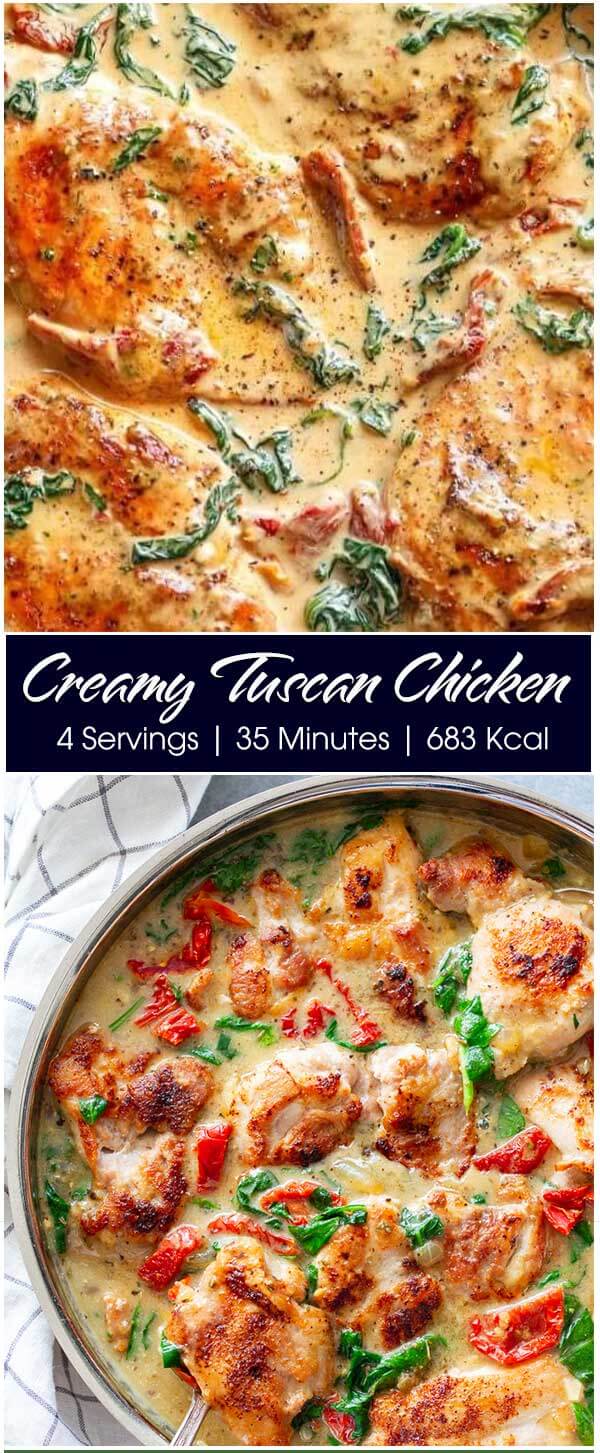 Creamy Tuscan Chicken