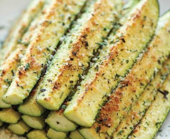Baked Parmesan Zucchini