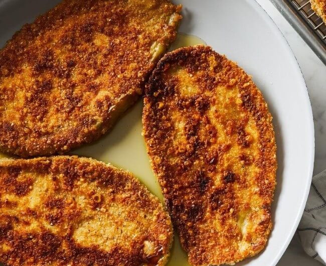 Crispy Eggplant Cutlets