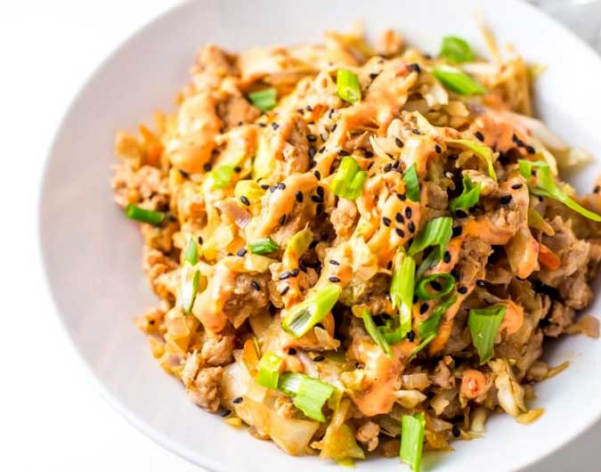Egg Roll in a Bowl