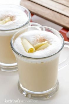 Eggnog Hot Chocolate - 20 “Taste-Teasing” White Hot Chocolate Cups