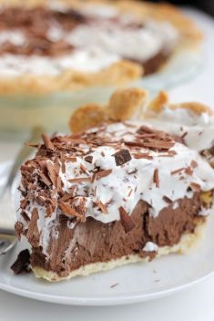 French Silk Pie - 30 "Beyond-Delicious" Cream Pies You Should Try
