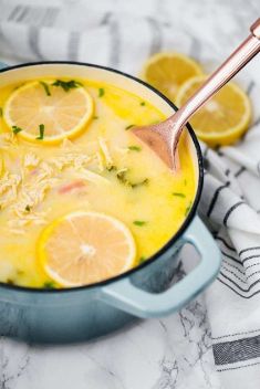 Greek Lemon Chicken Soup - 30 Best Keto Soups To Spice Up Your Cooking Time