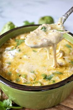 Green Enchiladas Chicken Soup - 30 Best Keto Soups To Spice Up Your Cooking Time