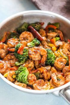 Healthy Teriyaki Shrimp Broccoli Stir Fry - 25 Savory Recipes For Shrimp Stir Fry