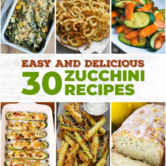 Here Are 30 Best Dishes Made with Zucchini