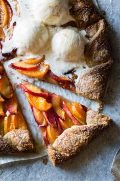 Honey Cardamom Stone Fruit Galette - 30 “Crave-Worthy” Fruit Galettes