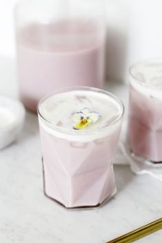 Iced Hibiscus Latte - 30 “Worth-Tasting” Types of Latte